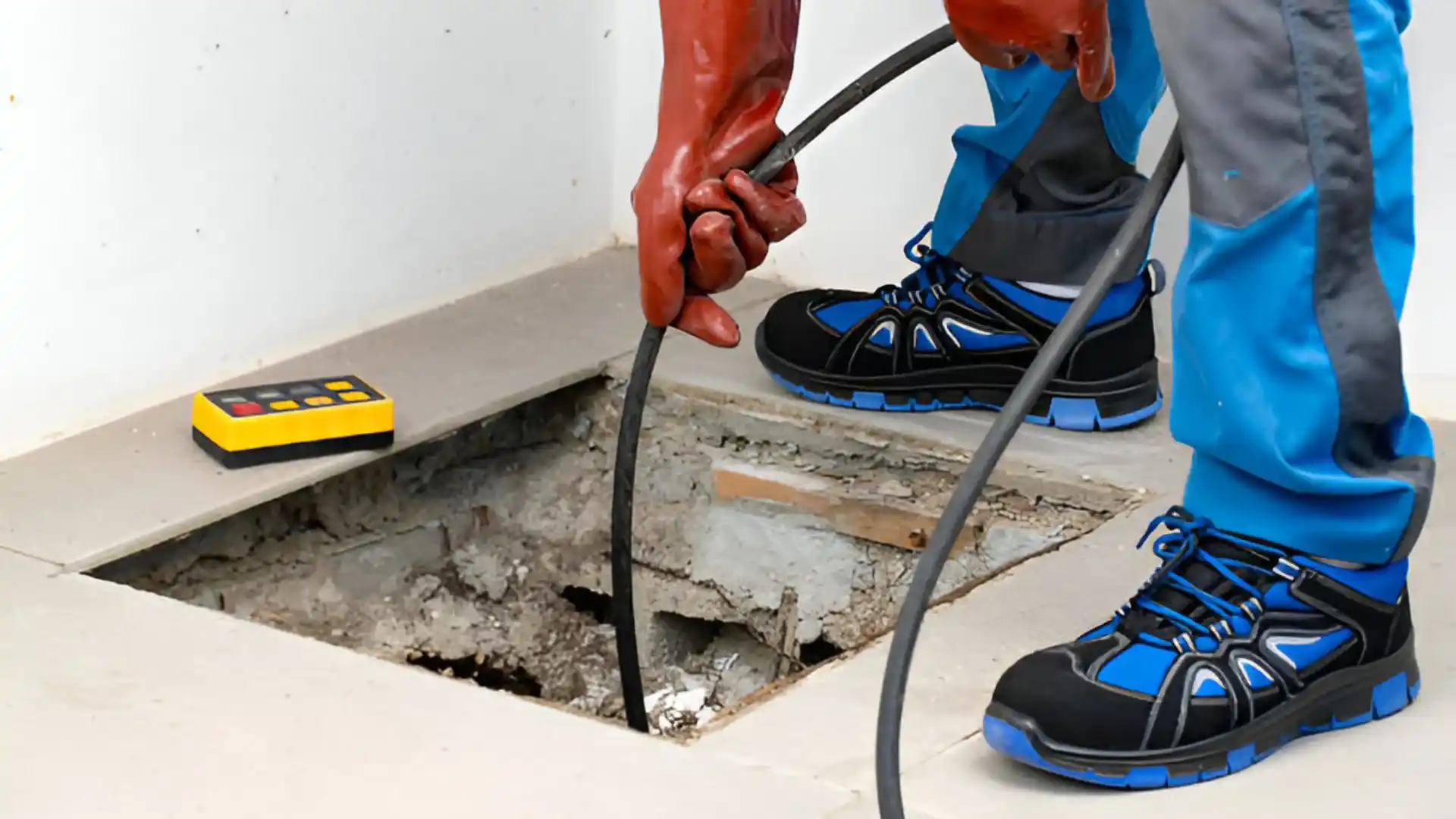 Basement Drain Cleaning