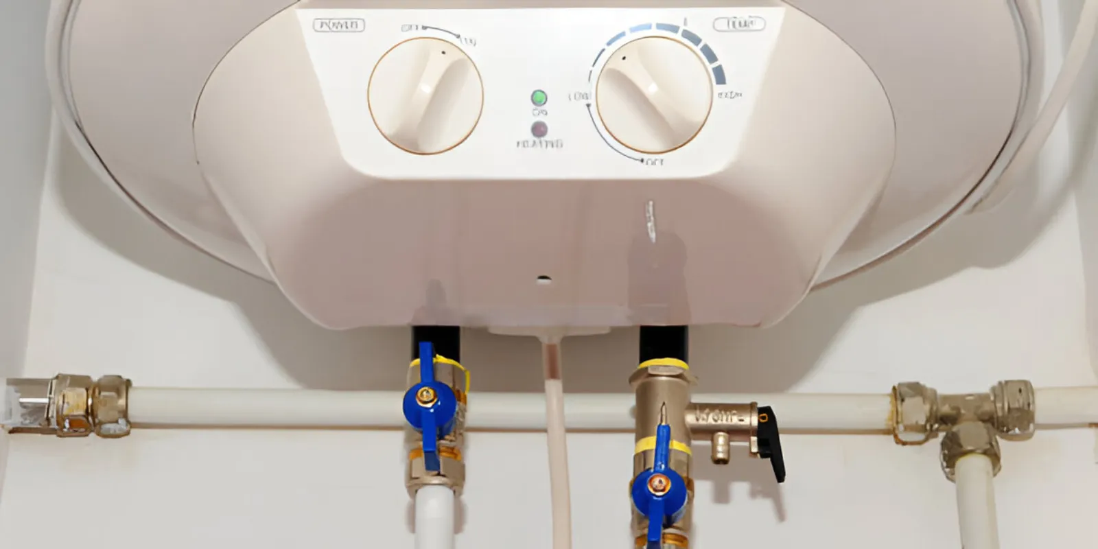how to install an electric water heater with pvc pipe