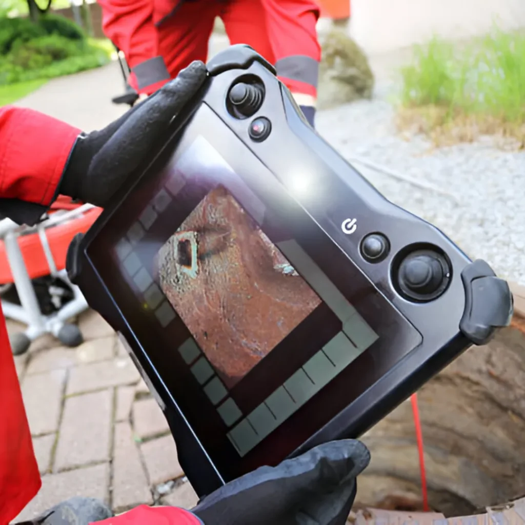 drain cleaning with camera